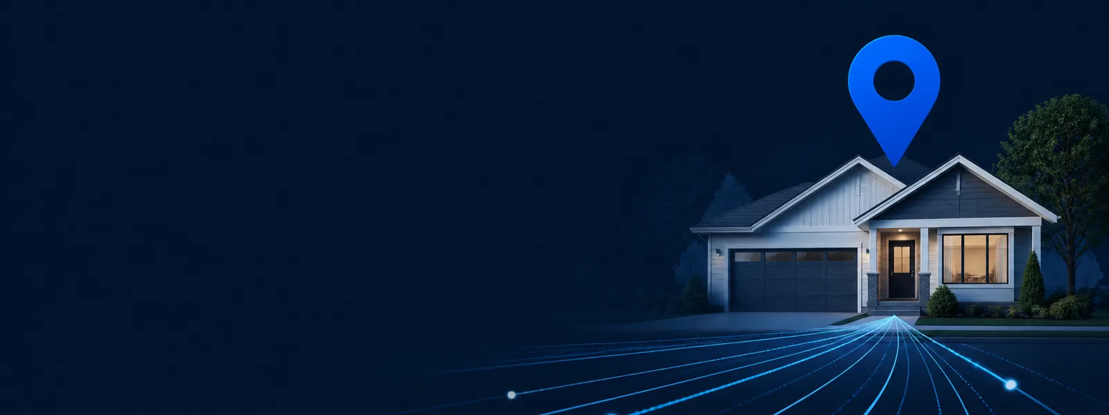 Internet availability check for a specific home address